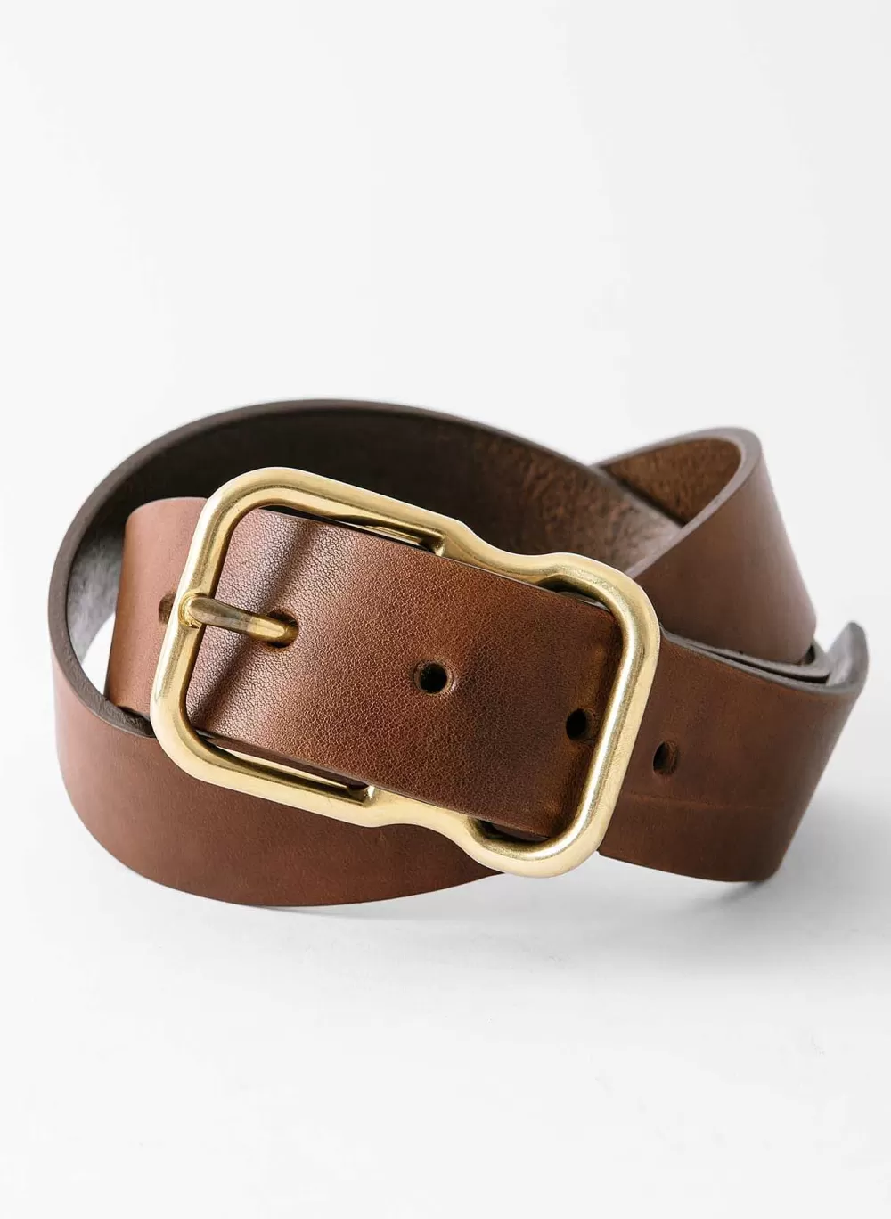 Accessories^imogene+willie Emil Erwin Signature Belt Walnut