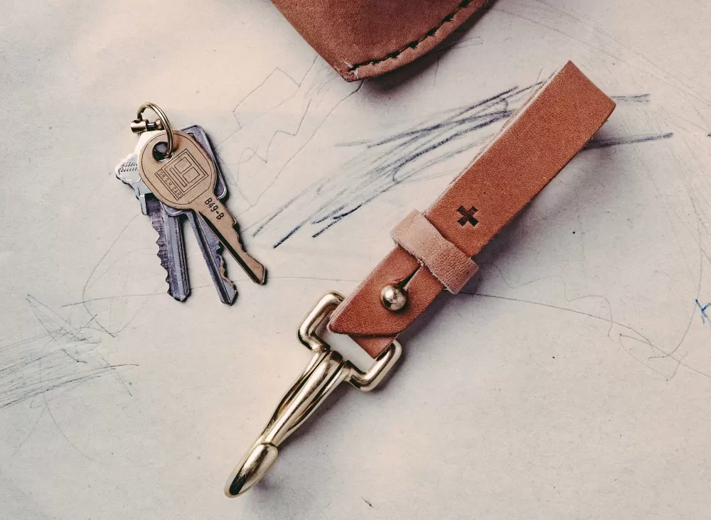 Accessories^imogene+willie Emil Erwin X I+W Keychain In Natural