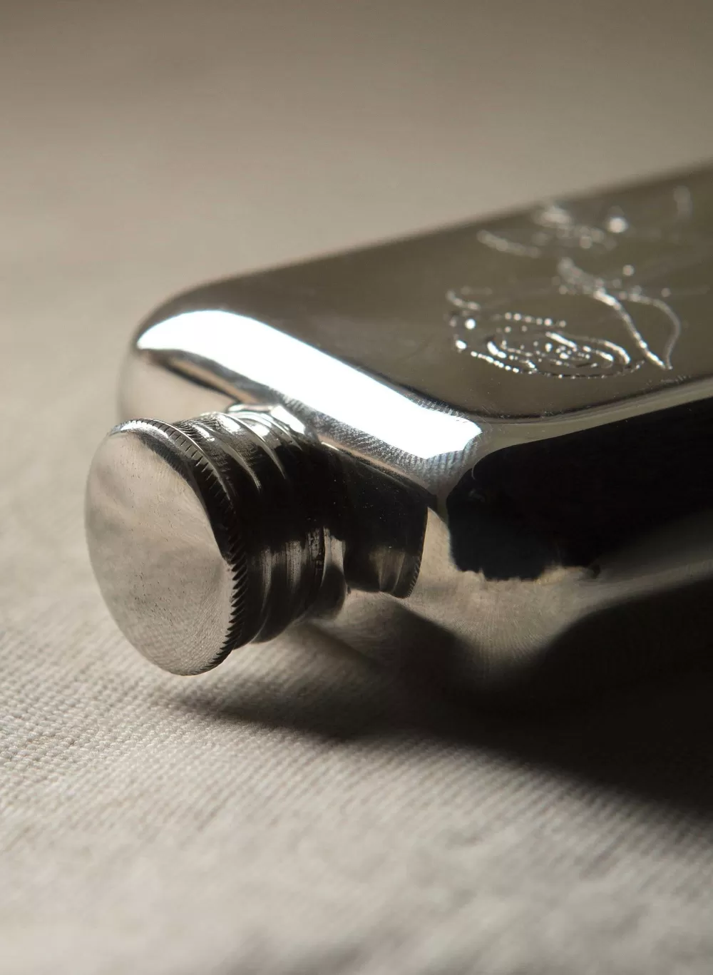 Accessories^imogene+willie Hand Engraved "Smell The Roses" Flask