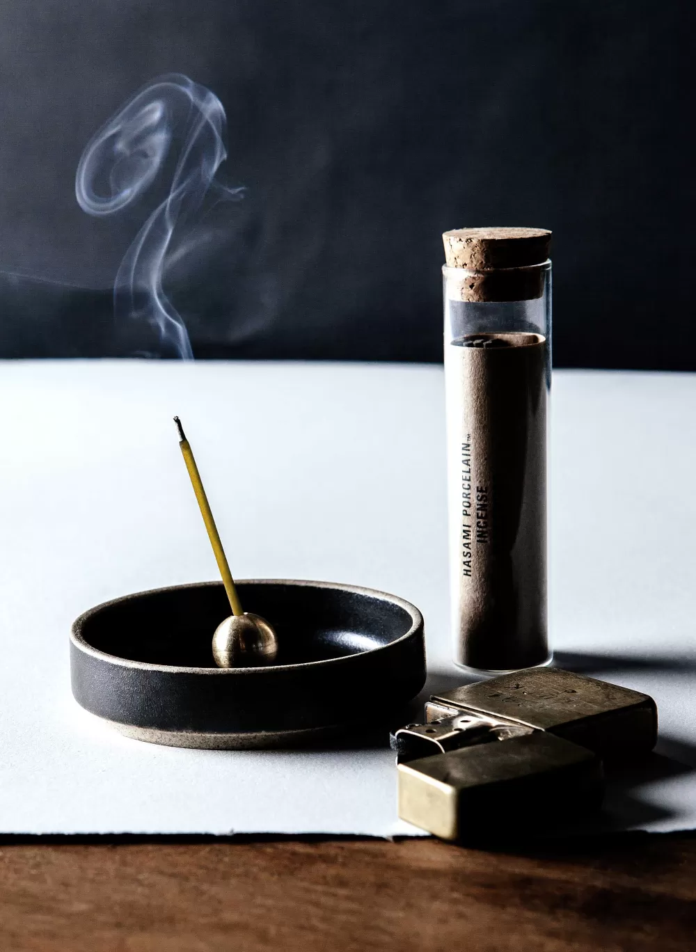 Home & Scent^imogene+willie Hasami Incense Holder Set With Sandalwood