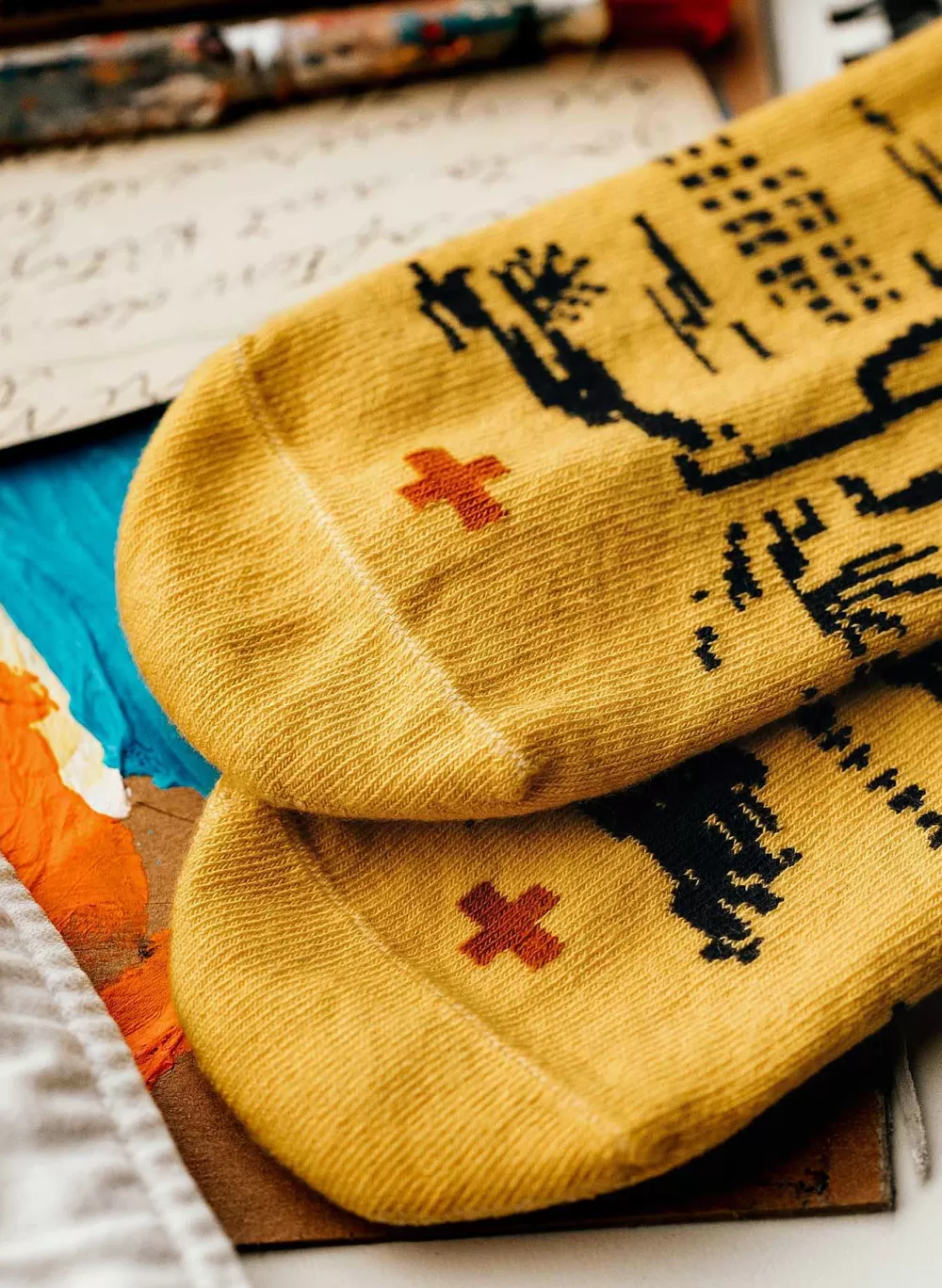 Accessories^imogene+willie Out West Sock In Yellow