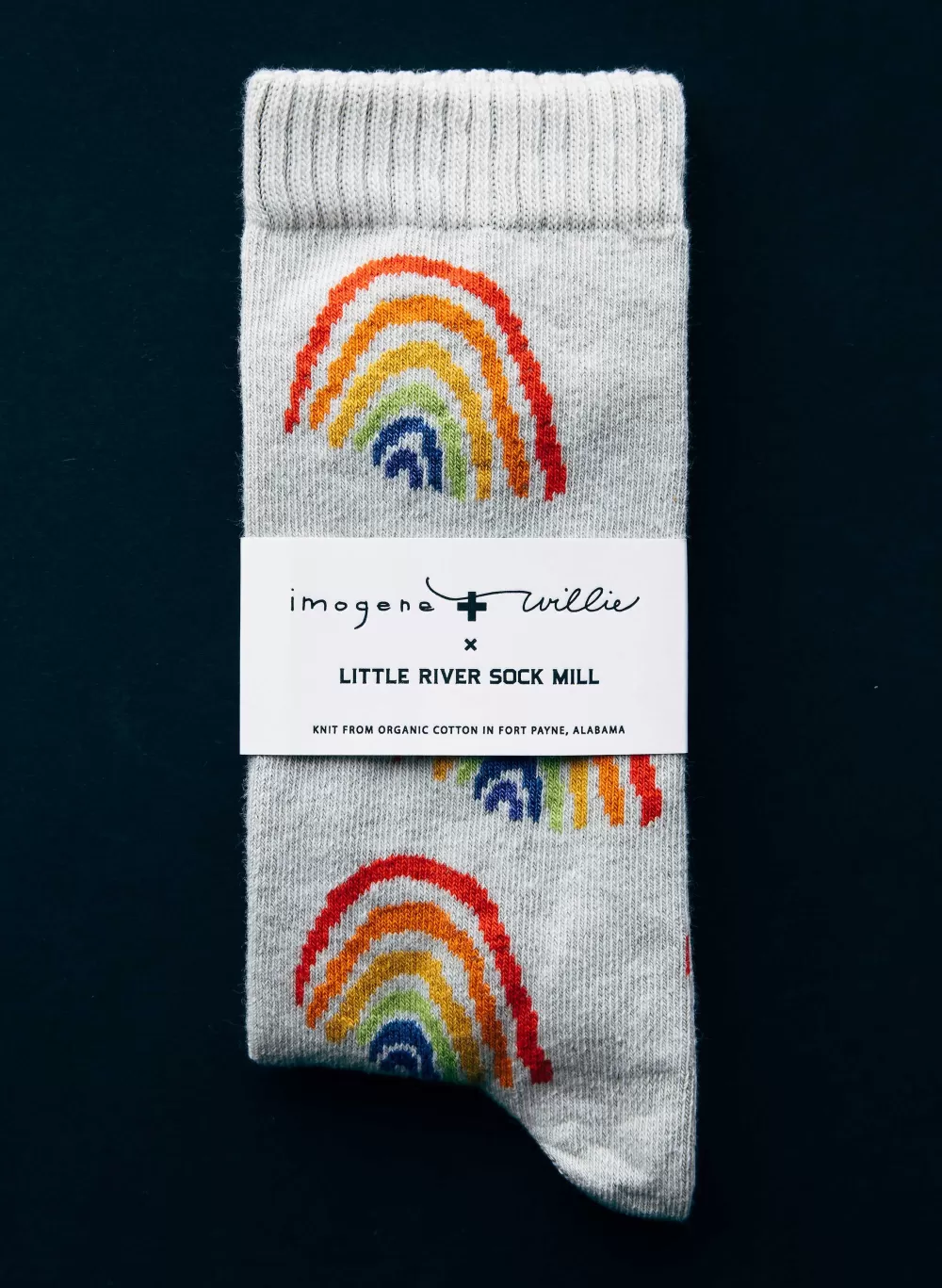 Accessories^imogene+willie Rainbow Sock In Natural