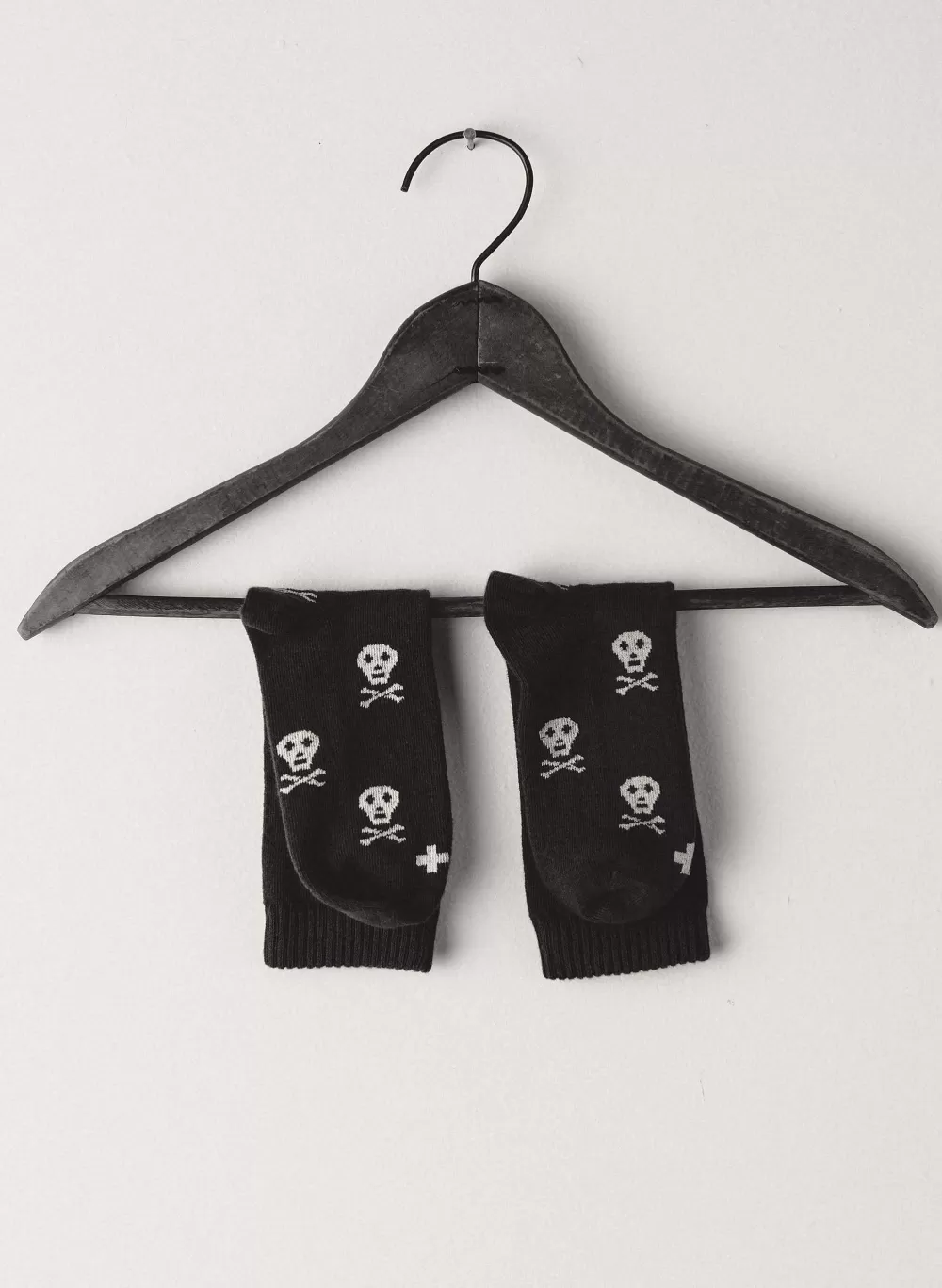 Accessories^imogene+willie Skull Sock In Charcoal