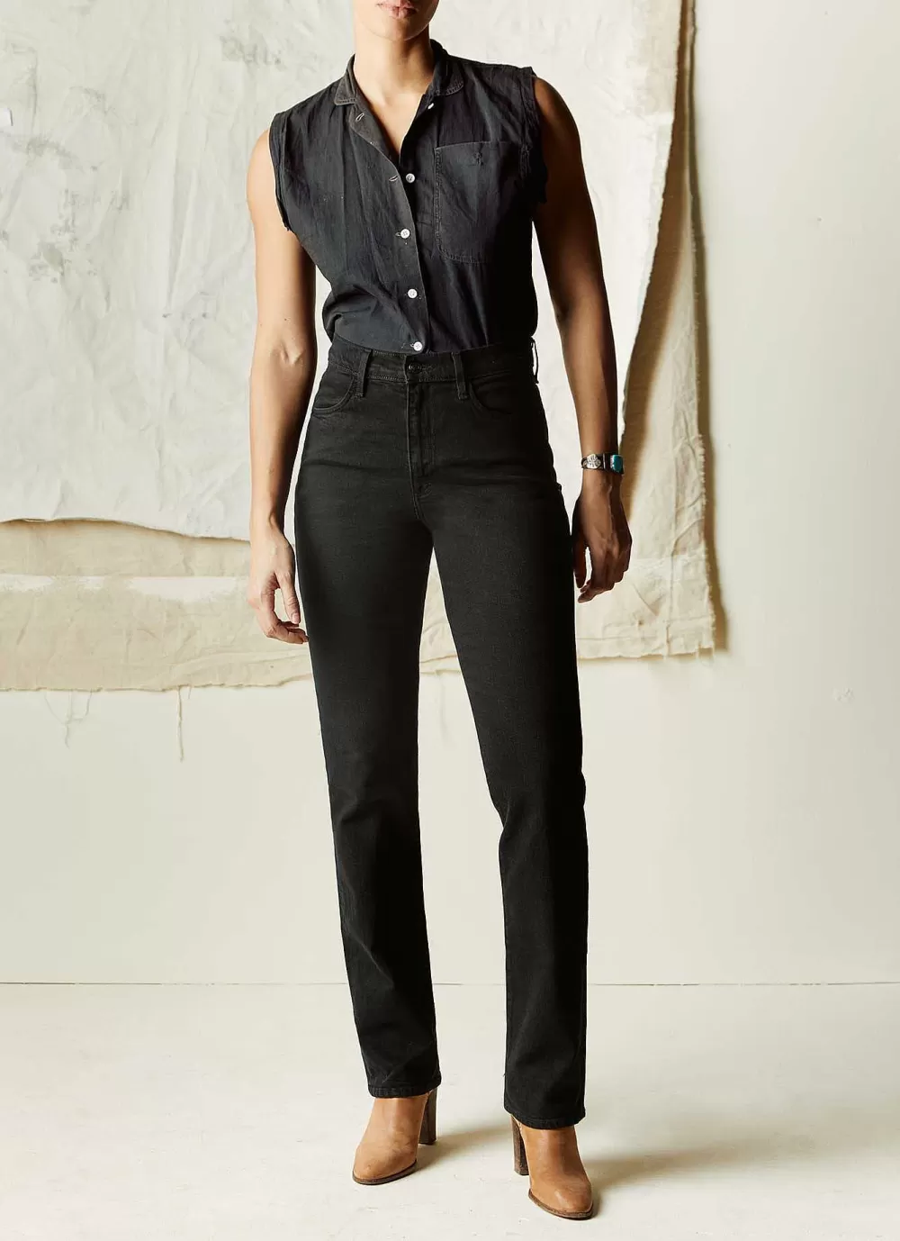 Denim^imogene+willie Sophie Black Water Dip