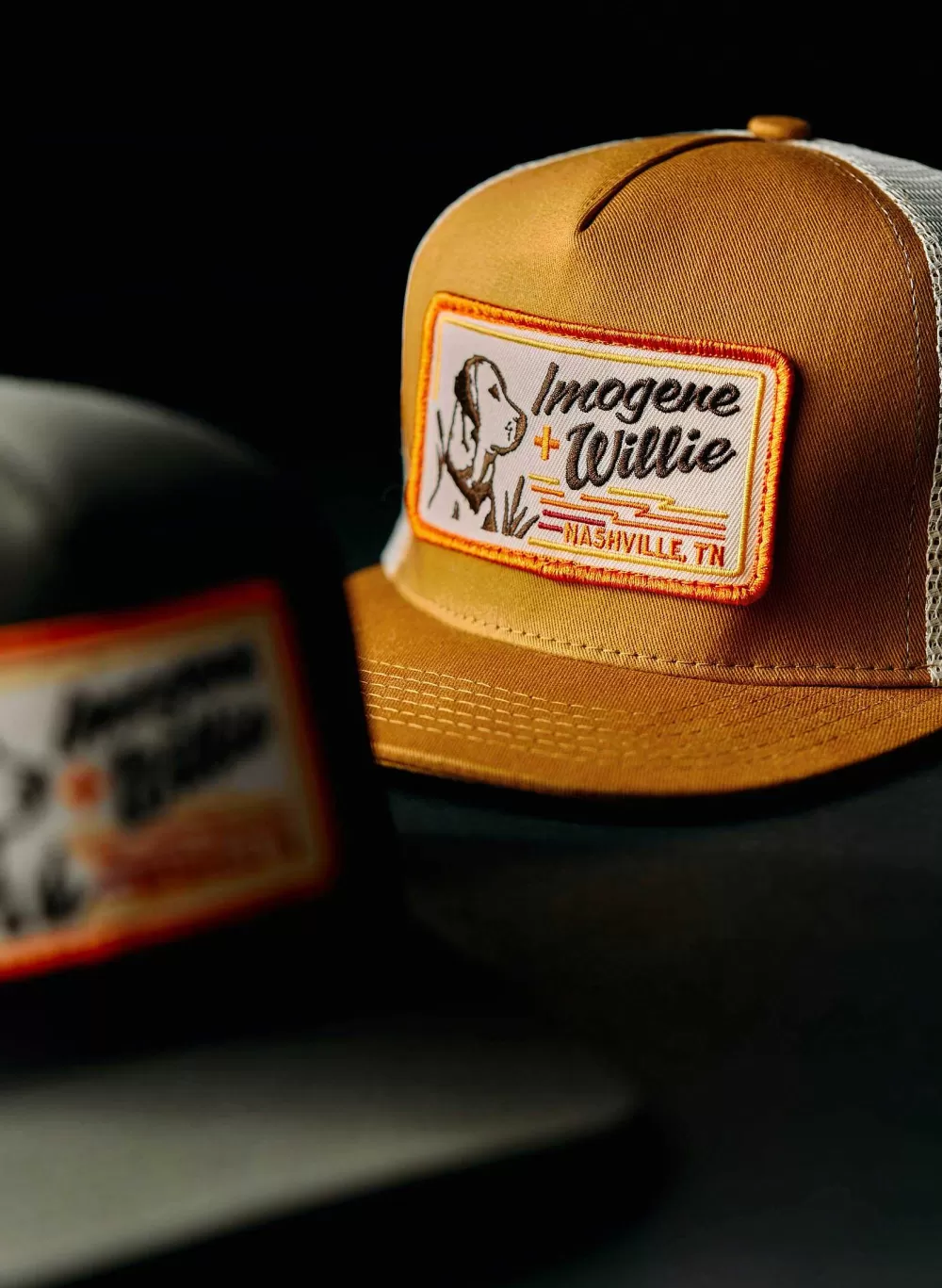 Accessories^imogene+willie The "Bird Dog" Trucker In Gold