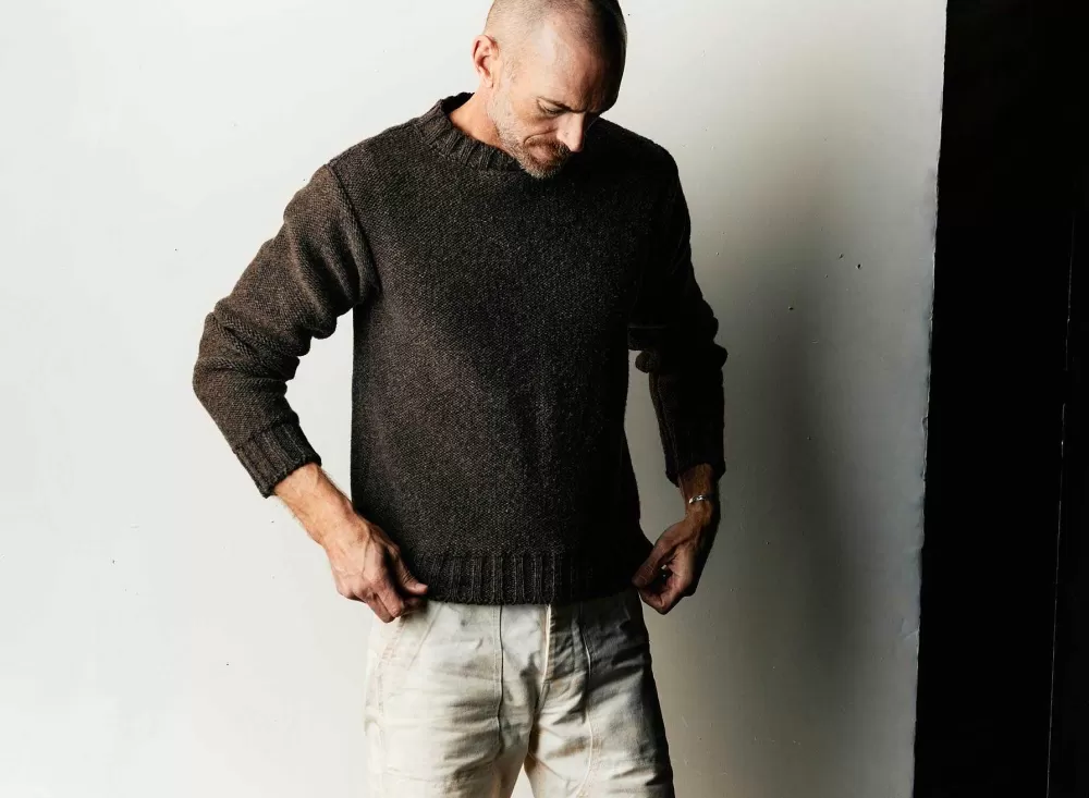 Knits & Sweaters^imogene+willie The Fisherman Crew In Slate