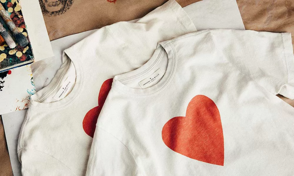 Tees + Tanks^imogene+willie The "Heart" Tee