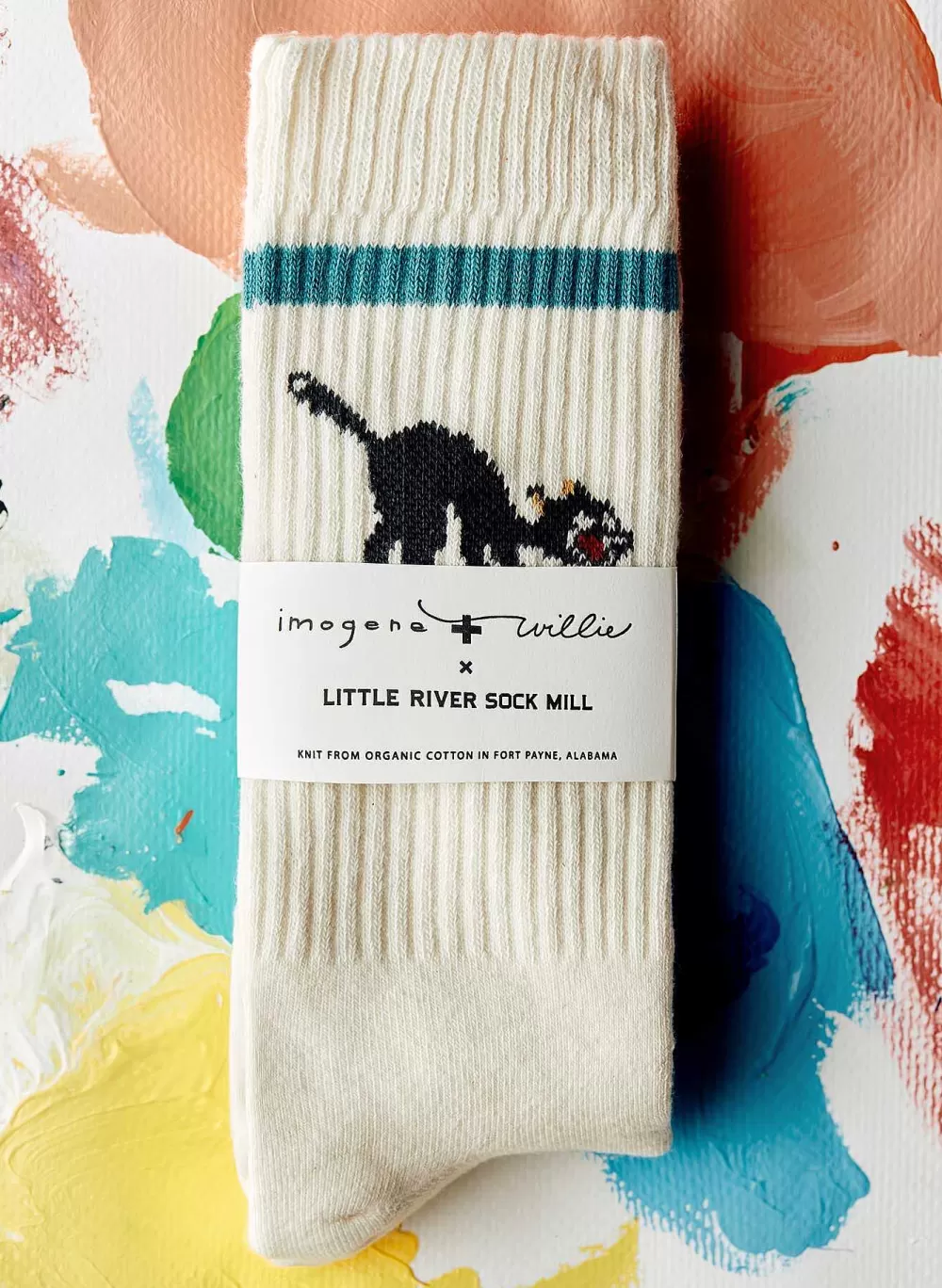 Accessories^imogene+willie The "Hellfire" Sock