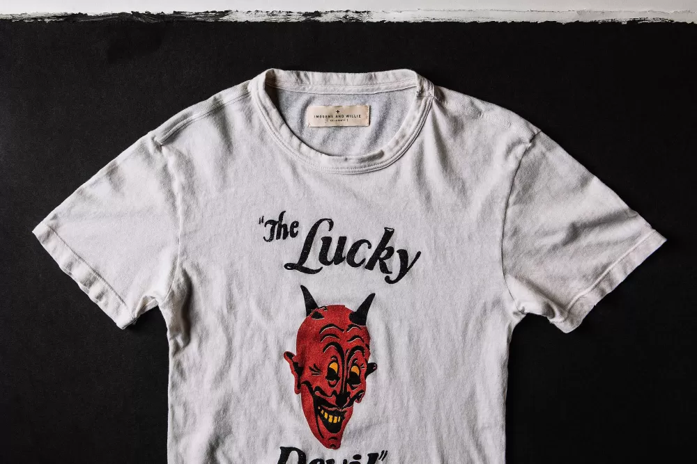 Tees + Tanks^imogene+willie The "Lucky Devil" Tee