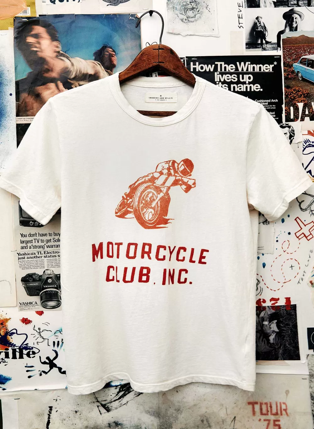 Tees + Tanks^imogene+willie The "Moto Club" Tee