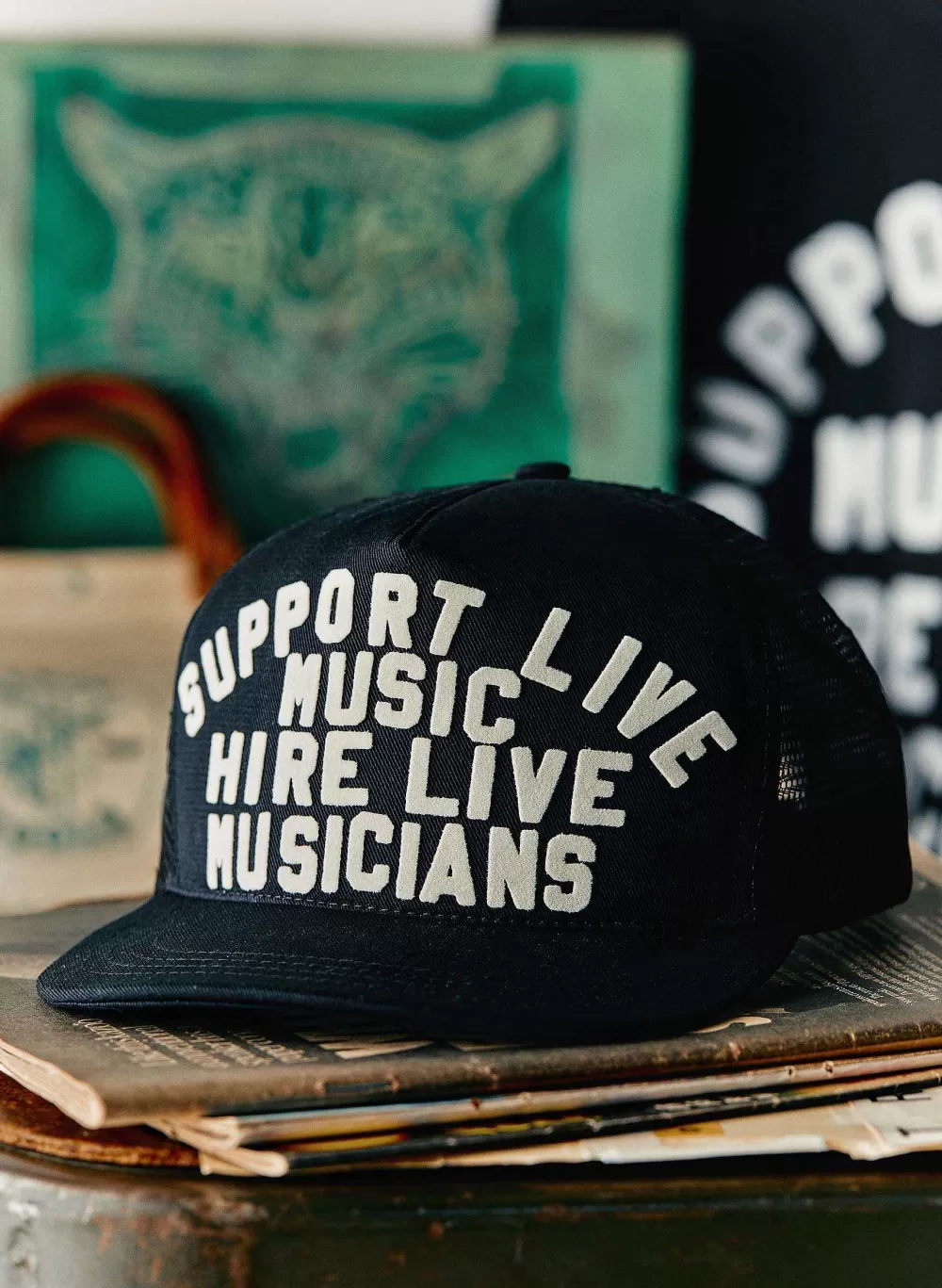 Accessories^imogene+willie The "Support Live Music" Trucker