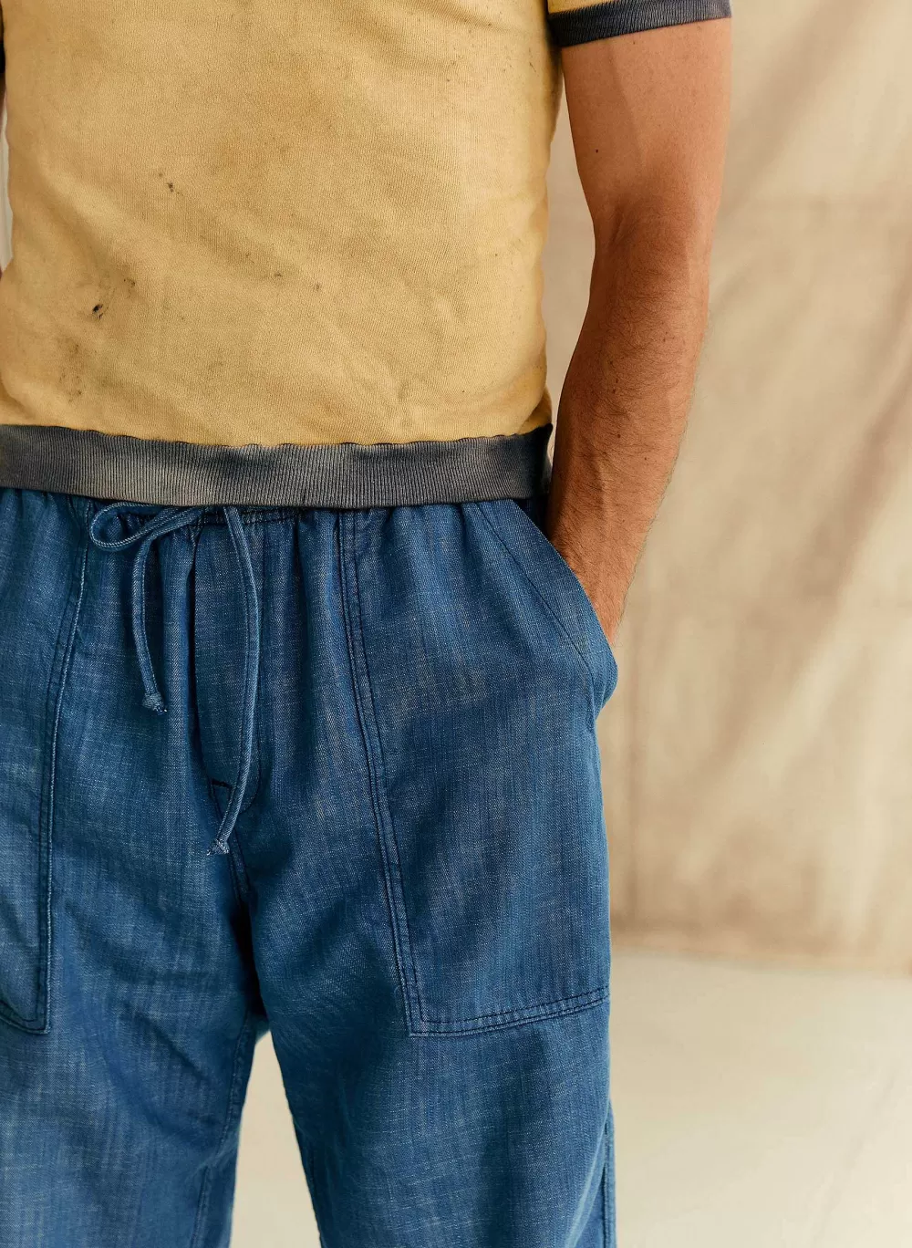 Pants & Shorts^imogene+willie The Ventura Chore Pant In Washed Indigo